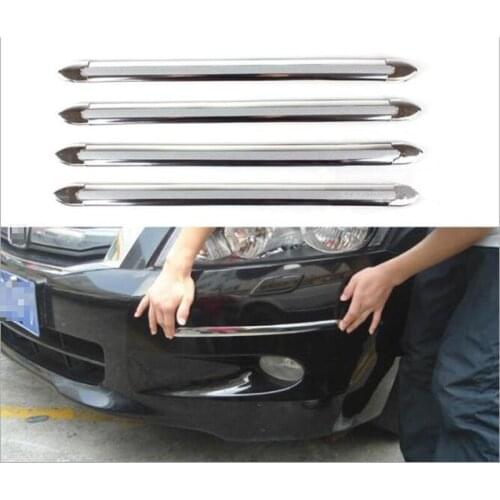Car anti-collision strip 4 strips 40 * 2.5CM decorative strip car anti-scratch strip car exterior accessories