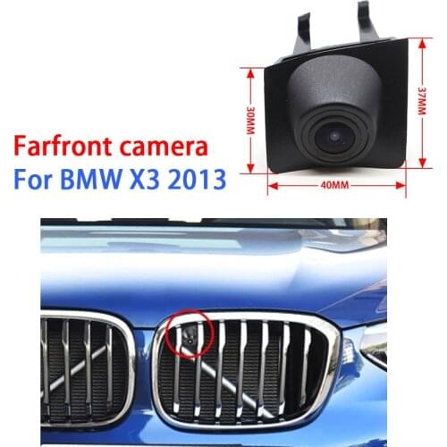 Car Special Front HD high quality Camera For BMW X3 2013 Car front camera Waterproof Night Vision CCD