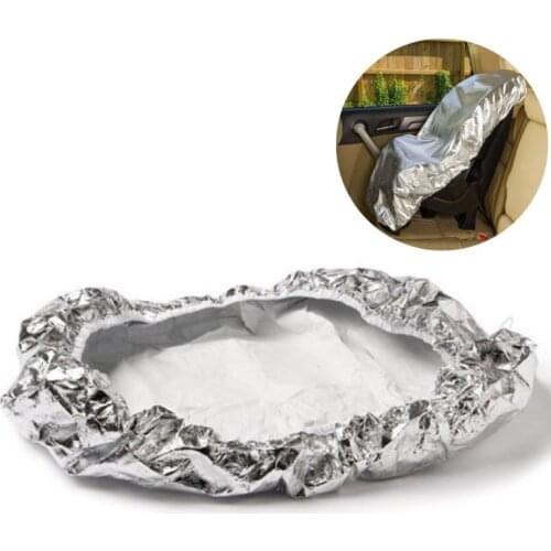Car Baby Seat Sun Shade Protector for Children Kids Aluminium Film Seat Sun Visor UV Protector Dust Insulation Cover