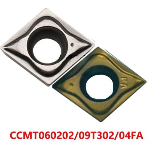 CCMT 0602 CCMT060202 CCMT09T302 CCMT09T304 FA TT5080 CT3000 Carbide Inserts Turning Tool Lathe Cutter 10pcs Original Cutting