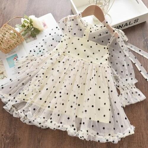Kids Dresses for Girls New Summer Children Clothes Fancy Flower Princess Dress Toddler Tutu Baby Girl Tulle Dress Casual Wear