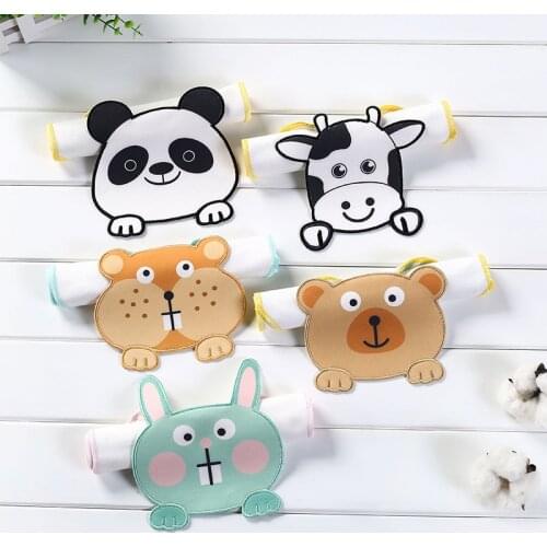 Two-Pack Childrens Gauze Sweat-Absorbent Towel Kindergarten Baby Cushion Towel Sweat-insulating Newborn Accessories