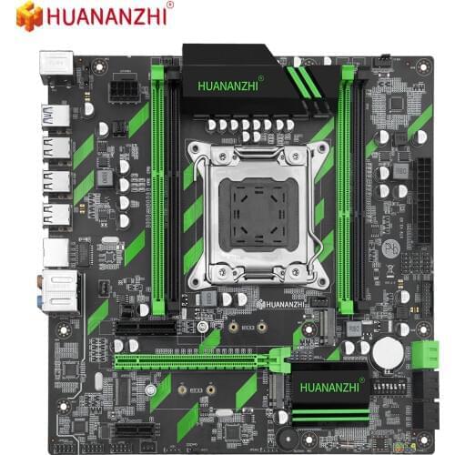 HUANANZHI X79 LGA 2011 Motherboard RECC DDR3 USB3.0 SATA3.0 M.2 NGFF/NVME MATX Mainboard