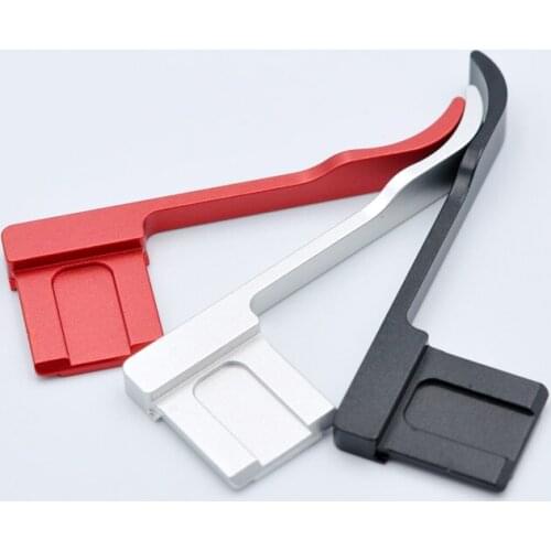 Metel Thumb Up hot shoe hand Grip Hotshoe bracket adapter cover for Fujifilm Fuji XA7 Ricoh Camera
