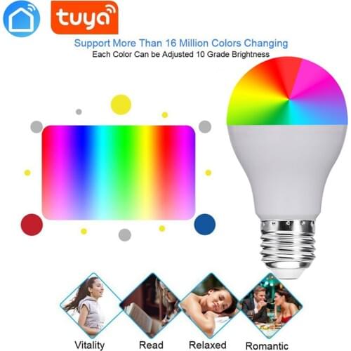 New Arrival wifi Spotlight LED Lamp switch Light RGB LED Bulb switch Smart Remote Wireless works for google home