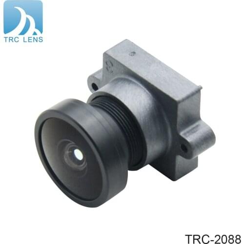 Driving recorder lens 4mp HD camera 4G2P aperture F/NO2.2 m12 screw lens 17 lenses