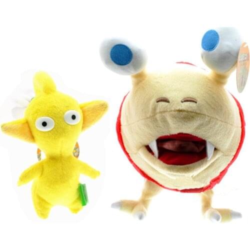 2Styles 14-28cm Anime Pikmin And Flower Plush Toys Doll Peluche Stuffed Animals Toys Baby Kids Birthday Gift Home Car Sofa Decor