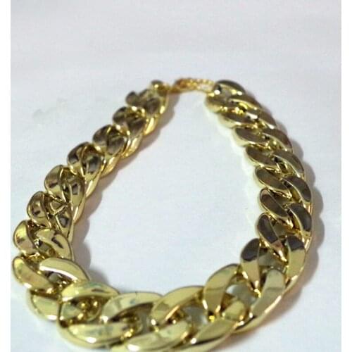 Adjustable Pet Puppy Small Dog Chain Collar Punk Gold Plated Cat Safety Collar Fashion Pet Necklace Brand New