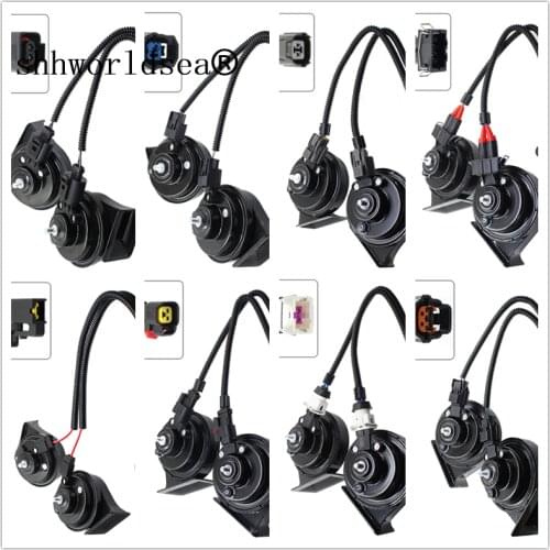 Shhworldsea 1PCS New for Jette POLO Fabia two special line beam horn plug wire harness modification For Audi Honda Buick VW