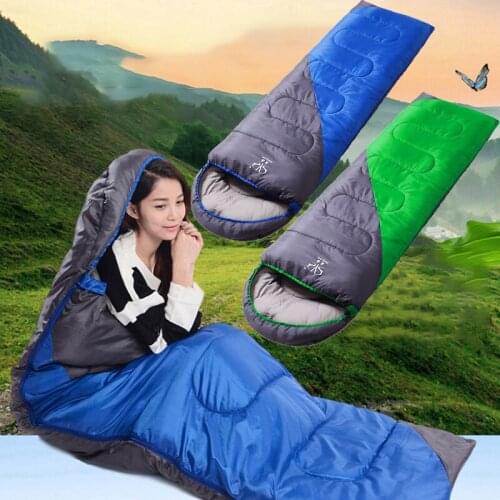 Camping Sleeping Bag Ultralight 4 Season Warm Envelope Backpacking Sleeping Bag For Outdoor Traveling Hiking Travel Furniture