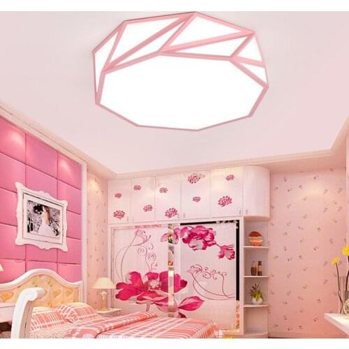 Nordic Style Hollow Color Indoor Lighting Decoration Macaron Fashion Personality Ceiling Light PVC Bedroom / Living room /Study