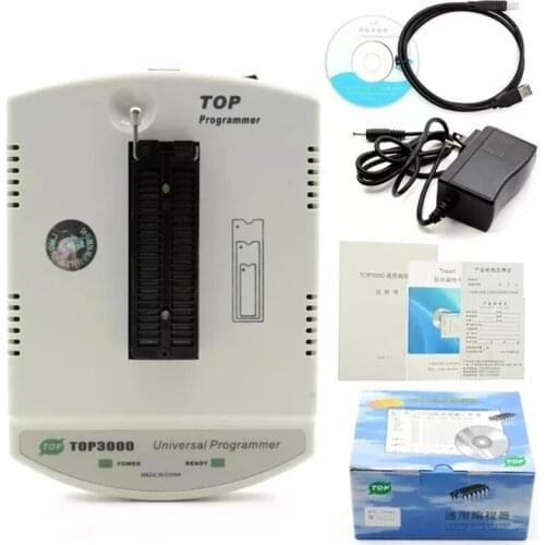 TOP3000 Universal for MCU and eeprom Programming TOP-3000 ECU Programmer Supports 6.5V Devices work perfect and free shipping