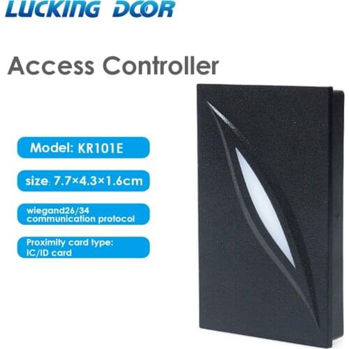 Waterproof Access Control Card Reader Wiegand 26 34 RFID 125Khz 13.56mhz IC Card Reader Door Access Control System KR101E