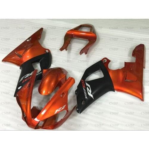 YZF1000 R1 2000 - 2001 Fairings YZF1000 R1 00 Fairing Kits YZF R1 01 Orange Black Fairing Kits