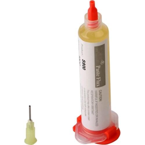 1Pc JImbon S800 10CC Solder Paste Flux Soldering Paste With 1pc Needle For Soldering SMD BGA Dispensing Welding Flux