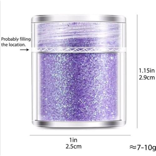 4 Color Rainbow White Glitters Sequains Resin Pigment Fillings Kit Makeup Jewelry Fillings Nail Art Decor Jewelry Making