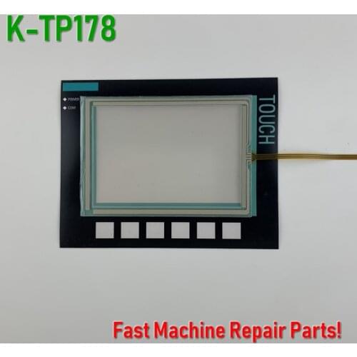 6AV6640-0DA11-0AX0 K-TP178-5.7 inch Membrane film+Touch Glass for SIMATIC HMI Panel repair~do it yourself, Have in stock