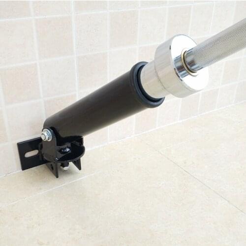 Gym Equipment T-Bar Row Plate 360 Degree Rotation Post Insert Landmines Barbell Attachment Heavy Duty Steel for Home Workouts XS