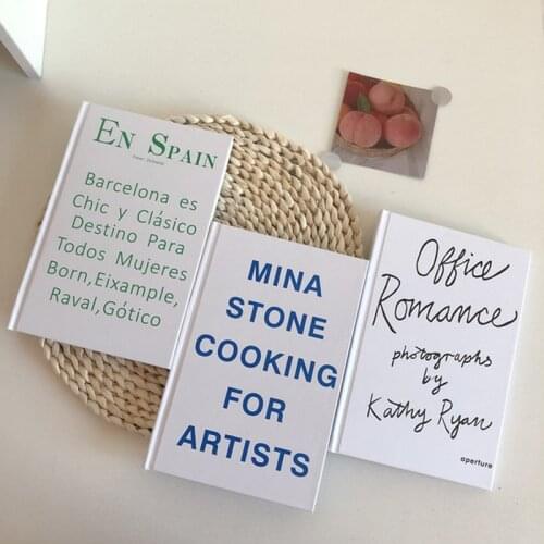 Ins English Dog Notebook Magazine Sketch Book Chic Style Student Notepad Set Photo Props Sign In Book Decoration