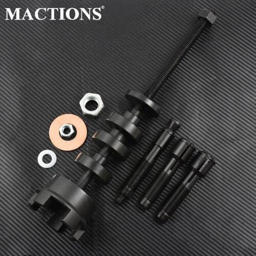 Motorcycle Wheel Bearing Remover Installer Puller Tool Black Kit for Harley Dyna FLHR 3/4" 25mm Pullers