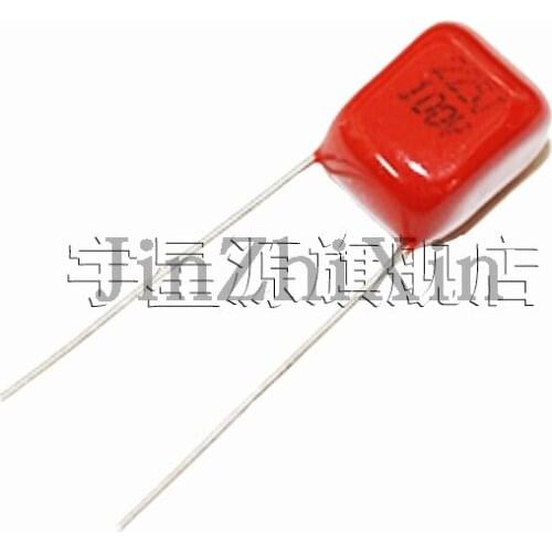 CBB capacitor 100V225J 2.2UF capacitor 100V/225 Pin distance P8mm Metal film capacitor (10pieces)