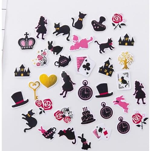 Cute Panda Stickers Decoration DIY Ablum Diary Scrapbooking Label Sticker Kawaii Japanese Stationery Stickers