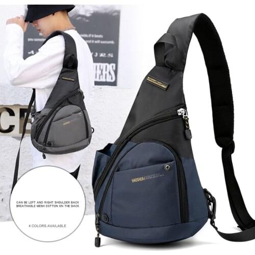 Weysfor Vogue Multifunction Crossbody Bag for Men Anti-theft Shoulder Messenger Bag Male Waterproof Charging USB Bag Casual Tote