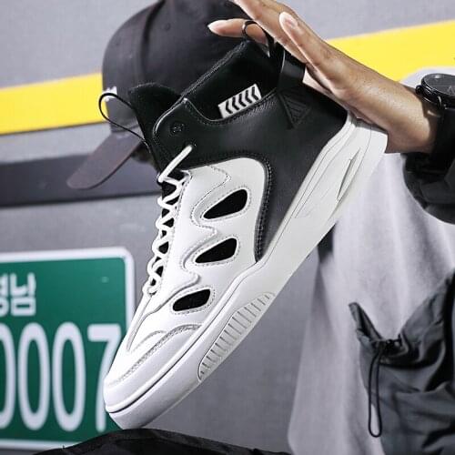 Men High Quality Autumn Winter New High top Casual Shoes Zapatos de hombre Men Fashion Sneakers Outdoor Comfortable Trend Shoes