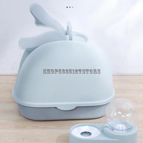 Cat Litter Basin Semi Closed Super Large Cat Toilet Deodorization Anti Splash Deodorization Cat Supplies Large Cat Basin Poop