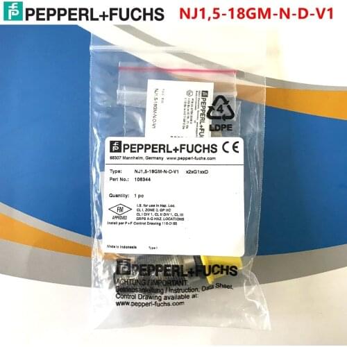 P+F NJ1,5-18GM-N-D-V1 106344 Brand new original