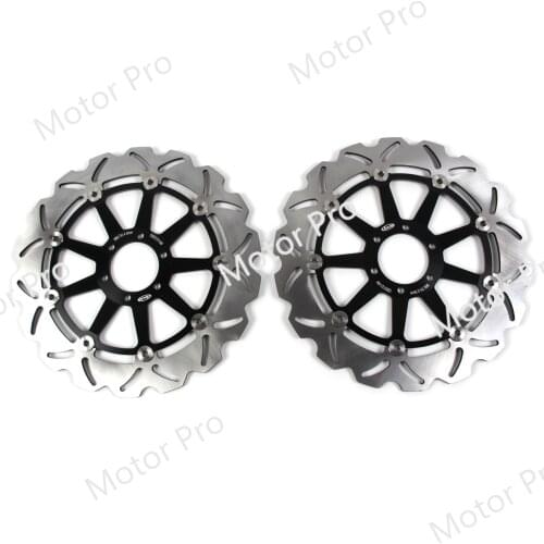 2 PCS FOR YAMAHA XJR 1200 1995 1996 1997 1998 Floating Front Brake Disc Rotor brake disk CNC aluminum