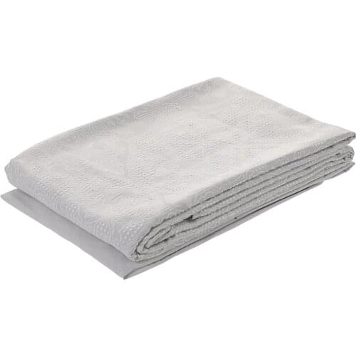 TAÇ Single Jacquard Pique Set - Royal Gray