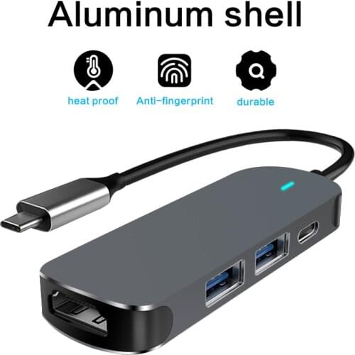USB C HUB Type C to Multi USB 3.0 HUB HDMI Adapter Dock for MacBook Pro Huawei Mate 30 Splitter Port Type C HUB
