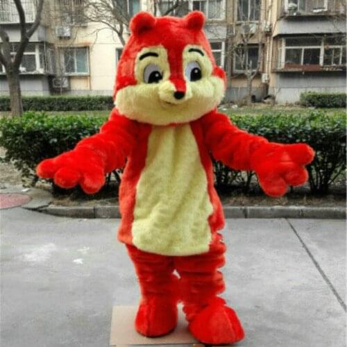 Squirrel Mascot Costume Suit Cosplay Party Game Dress Outfit Halloween Adult Customize Size Kid Birthday Party Costume