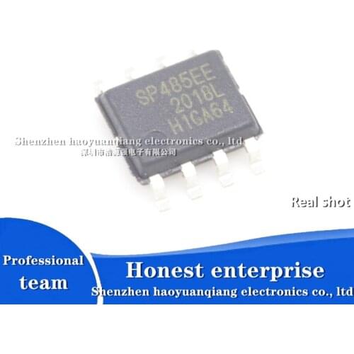 10PCS original genuine SP485EEN-L/TR SP485EE transceiver RS485 4.75V-5.25V SOIC-8
