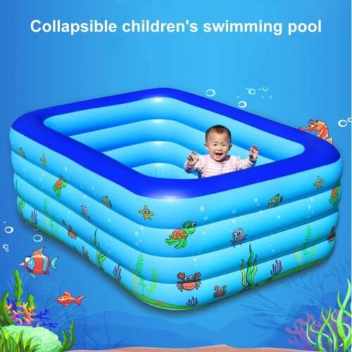 40% Hot Sales! Swimming Pool Foldable Multi-purpose PVC Inflatable Baby Kiddle Family Pool for Garden