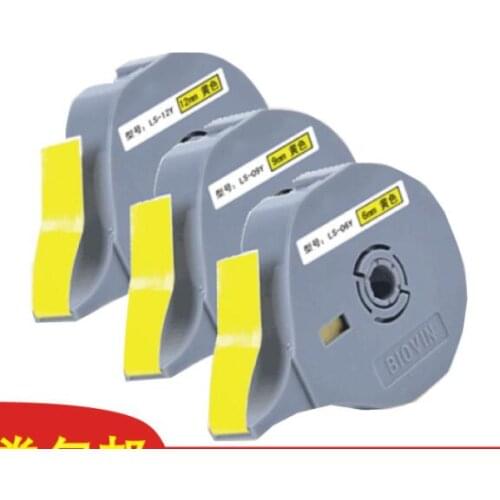 Label Tape For Ribbon Printer LS-09W S650 S600 S680 S690 S700 S900