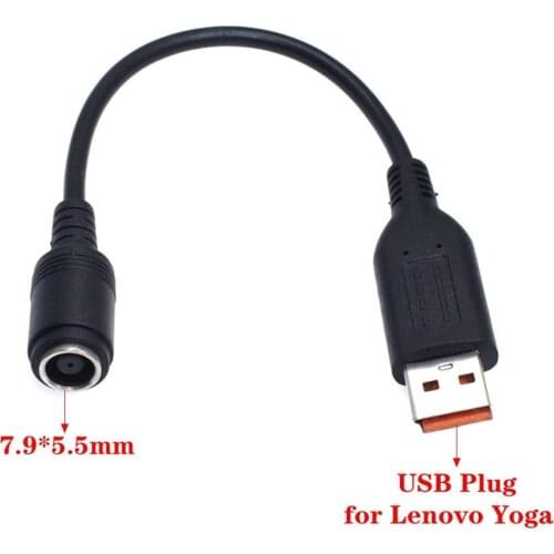 7.9 x 5.5 mm Female Dc Power Supply Adapter Converter Laptop Power Jack Connector C for Lenovo Yoga 3 4 700 900 Notebook Charger