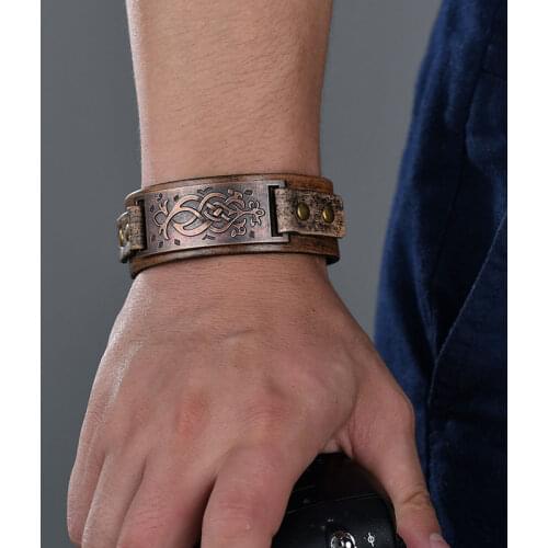 Мужские кожаные браслеты Abay China At AliExpress