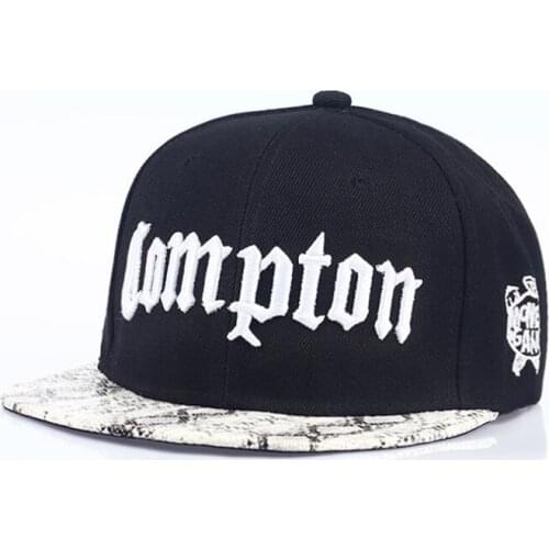 New COMPTON Embroidery High Quality Baseball Cap Available Unisex Fashion Dad Hats Adjustable Cotton Snapback Casual Sun Hat