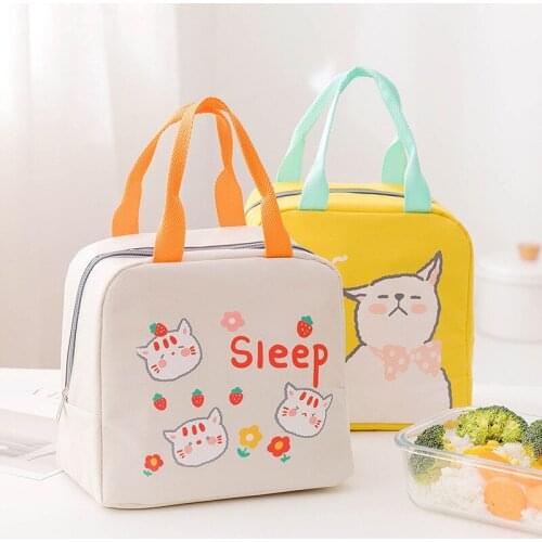 Children school lunch box Portable Lunch Bag lunch box Thermal Insulated Lunch Box Tote Cooler Bag Bento Pouch Lunch Container