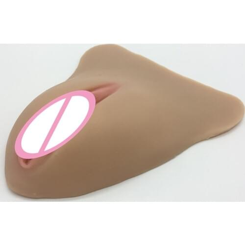 Crossdresser Squipment Simulation Female vulva Silicone Vulva Insert Transvestite Shemale Fake Vagina Silicone Insert
