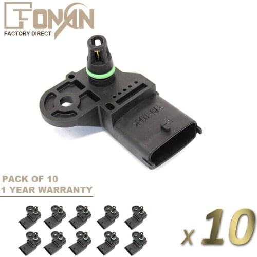 MAP Manifold Absolute Pressure Sensor For BMW Alpina B7 4.4 V8 32v Gasolina 06 Fiat Bravo Ducato Punto Lancia Thesis 0261230042