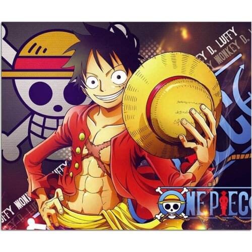 Big Promotion Laptop Mouse Pad One Piece Luffy Style Design Gaming PC Anti-slip Mouse Pad Mice Mat Mousepad