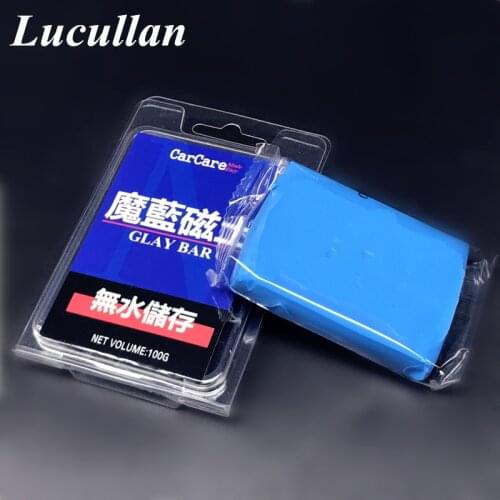 Lucullan 100g Medium Cut Car Wash Mud Magic Clay Can Be Storage Without Water Chemical Resistant Clay Bar