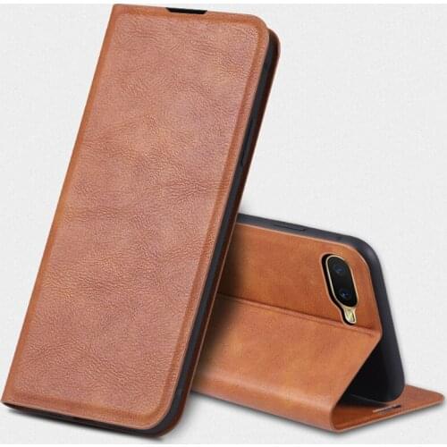 Magnetic Business Phone Case For Realme C1 X Lite F11 A9 A5 A3S AX5 R17 AX7 RX17 R15 Neo R15X Pro Card Holder Flip Wallet Coque