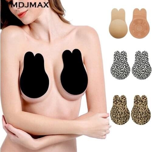 Invisible Adhesive Bra Push Up Bralette 2021 Breast Lift Wireless Strapless Bra Reusable Underwear Women Silicone Sticky Bra