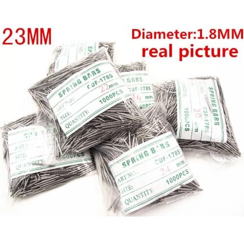 Wholesale 1000PCS / bag High quality watch repair tools & kits 23MM spring bar watch repair parts diameter 1.8MM - BS900