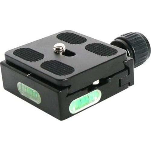 QR50 tripod ball head mount adapter quick release plate clamp set for Arca swiss dslr camera ballhead