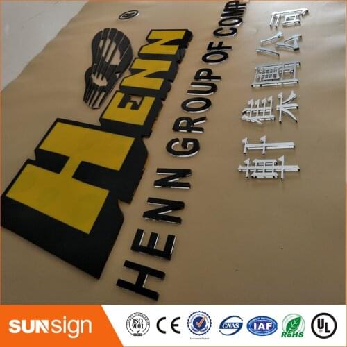 Outdoor Advertising acrylic illuminated Signs 3D Letters customized
